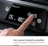 Philips 7000 Serisi Izgara Ve Tost Makinesi Yapışmaz Çıkarılabilir Plakalı Ve Dijital Ekranlı HD6307/70 - 5