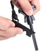 Survival Ateş Başlatıcı Magnezyum Çubuk Taş Hayatta Kalma Kiti - 4
