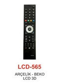 Arçelik - Beko 3D LCD Tv Kumandası - LCD 565 - 3