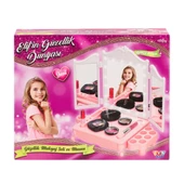 ZEY2044 LED Işıklı Elif'in Güzellik Dünyası Makyaj Seti -Zey Toys - 1