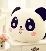 Sevimli Panda Tasarımlı Polar Yastık - 3