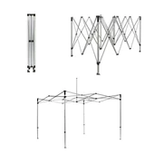 YekOutdoor Profesyonel 3x3 Otomatik Gazebo Çardak İskeleti - 1