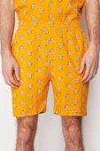 Erkek %100 Pamuk Bisiklet Yaka Kısa Kol Regular Fit Koala Baskılı Örme Şortlu Pijama Takımı - 2