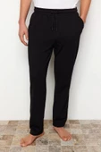 Erkek %100 Pamuk Bisiklet Yaka Kısa Kol Baskılı Reglan Kol Regular Fit Örme Şortlu Pijama Takımı - 5