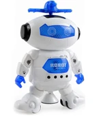 Müzikli ve Işıklı Dansçı Robot - Mavi Su Dünyası thumbnail 1