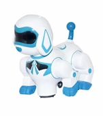 Pilli Işıklı Müzikli Robot Köpek - Mavi Su Dünyası - 1