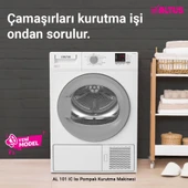 Altus AL 101 IC A+ 10 KG Isı Pompalı Çamaşır Kurutma Makinesi - 1