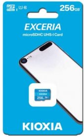 KIOXIA 256GB  EXCERIA MicroSD C10 U1 UHS1 R100 Hafıza kartı LMEX1L256GG2 - 2