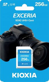 KIOXIA 256GB NormalSD EXCERIA C10 U1 UHS1 R100 Hafıza kartı LNEX1L256GG4 - 1