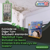Rutubet Ve Nem Karşı Etkili Koku Küf Ve Korozyon Önleyici 5 Kutu 10 Paket 5 Kg - 2