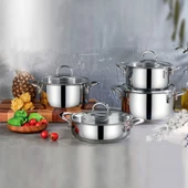 Gülsan Ay 8 Parça Tencere Seti - 1