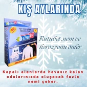 Rutubet Nem Giderici Emici Kötü Koku Küf Ve Korozyon Önleyici 1 Kutu 2 Paket 1 Kg thumbnail 1