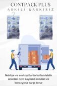 Contpack Plus Askılı Nem Alıcı Rutubet Engelleyici Konteyner Kurutucu 5 Adet 1900 Gr. - 3