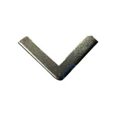 Kitap, Kapak, Menü, Albüm Köşesi, Orta - 18x32mm, Nikel, 20 Adet - 1