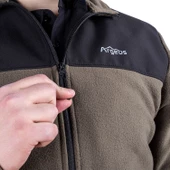 Outdoor Polar Ceket Haki - Sıcak Tutan Polar - Softshell Omuz - Fermuarlı Cep thumbnail 8