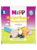Hipp Organik Yabanmersinli Pirinçli Bebek Gofreti 30gr - 1