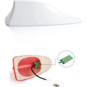 Balıksırtı Jaws Elektronik Beyaz Oto Anten - 6