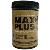 MaxPlus 550gr Doğal Bitkisel İçerik 15 Mineral Vitamin 16 Amino Asit, 1 Adet thumbnail 1