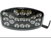 Offroad sis lambası 24.6 x 14 x 8.8cm beyaz-amber gündüz ledli adet  /  LASS375 - 4