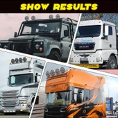 Offroad sis lambası 22 x 22 x 5.2cm yuvarlak beyaz-amber gündüz ledli adet  /  LASS374 - 5