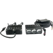 Offroad sis lambası 3 led beyaz 55w sarı 55w 12-80v /  LASS398 thumbnail 2