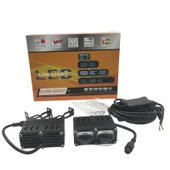 Offroad sis lambası 7.2 x 5.6 x 3cm 2 led beyaz 45w sarı 45w 12-80v /  LASS397 thumbnail 4