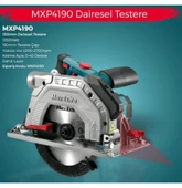 Max Extra MXP4190 190 MM Lazerli Sunta Kesme Makinası - 1
