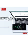 Xiaomi Redmi 8 8A 9 K20 K30 Pro Şarj Kablosu 60W Type-C to Type-C 2metre Az-EC-156C - 2