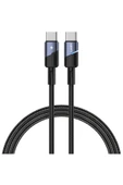 Xiaomi Redmi Note 7 8 8T 9 9s Pro Şarj Kablosu 1M 65W Type-C to Type-C Hızlı Az-LS42CC - 1
