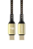 Samsung Galaxy M32 M33 M34 M35 M40 Şarj Kablosu Type-C 60W 3 Metre Uzun Hızlı Azn-C141C - 1