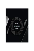 Galaxy Z Flip Z Fold 2 3 4 5 Şarj Kablosu Type-C to Type-C 60W 1M Hızlı Şarj Azn-C188CC - 3