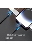 Xiaomi Redmi 8 8A 9 K20 K30 Pro Şarj Kablosu Type-C to Type-C 1.2M 100W Hızlı Şarj Data Az-LS38CC - 2