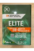 XENOL ELITE REN 5W-40 API SN;ACEA A3/B4-16 DEXOS1 TAM SENTETİK MOTOR YAĞI 3,2 LİTRE – 2023 thumbnail 1