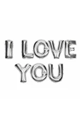 alsepeteavm Folyo Balon 18" I Love You Set Yazı - 1