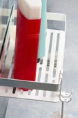Metal Banyo Düzenleyici Organizer Şampuan Rafı Beyaz - 5