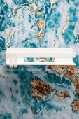 Metal Banyo Düzenleyici Organizer Şampuan Rafı Beyaz - 7
