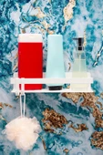Metal Banyo Düzenleyici Organizer Şampuan Rafı Beyaz - 4