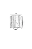 Lumexx BAMBU 04 ABAJURLU OVAL APLİK - 4