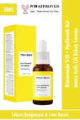 Maru.Derm Niacinamide %10 + Hyalüronik Asit + Panthenol Cilt Bakım Serumu 30 Ml - 1