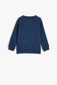 Koton Erkek Bebek Baskılı Uzun Kollu Bisiklet Yaka Pamuklu Sweatshirt - 2