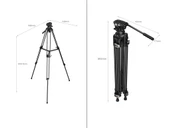 SmallRig 3751 AD-01 Video Tripodu - 5