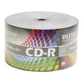 Ayt Diamond CD-R 52x 700 Mb 80 Min Boş CD 50 li Paket 80 Dakika Kayıt Süresi - 1