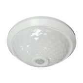 Nisa Luce Sensörlü Tavan Armatürü-2 X E27 Duy-2 Adet Beyaz Işık Led Ampul Dahildir-PC Gövde-E2002-PT - 1