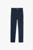 Koton Erkek Çocuk Ayarlanabilir Lastikli Pamuklu Denim Pantolon - 1
