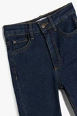 Koton Erkek Çocuk Ayarlanabilir Lastikli Pamuklu Denim Pantolon - 3