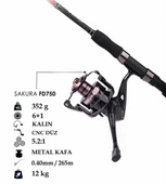 Alesta Sakura FD-750 6+1 BB Olta Makinası - 2