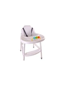 Mgs High Chair Mama Sandalyesi Beyaz - 1