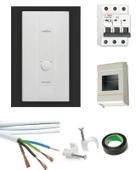 Veito Blue E 380 volt 3 faz Ani Su Isıtıcı 21 kw - Merkezi Sistem Kablolu Tam Takım Set - 1