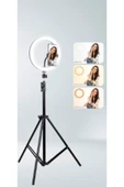 IMEX Selfie Tripod Halka Led Işık Siyah - 1
