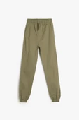 Koton Erkek Çocuk Beli Bağlamalı Cep Detaylı Pamuklu Jogger Pantolon - 1